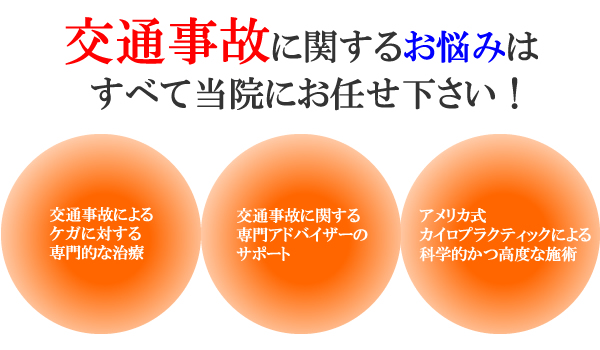 交通事故治療、むち打ち症、川崎、横浜